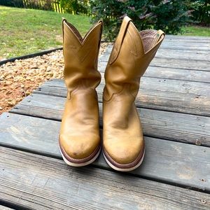 Tecovas Knox Wedge Sole Boot - 10.5D (Wheat)